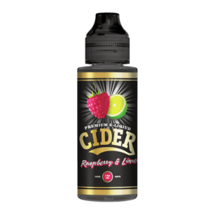 100ml - CiderRaspberry & Lime
