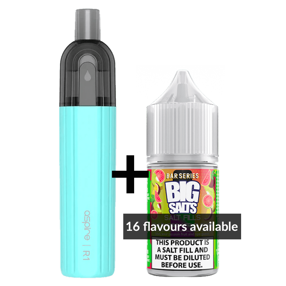 aspire r1 refillable disposable vape Aspire R1 Kit 650mAh Disposable Pod Kit main image 0